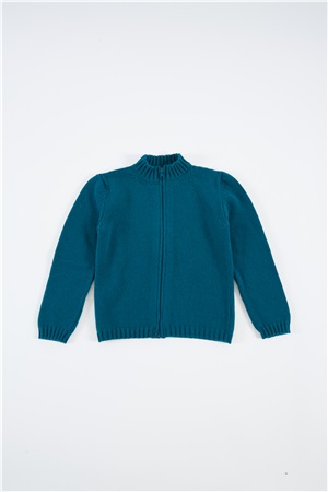 Bomber jacket in wool with zip new forest
