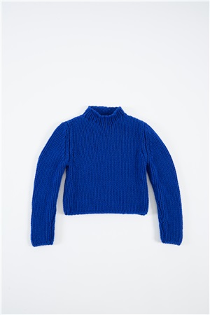 Macropunto mute neck sweater Titanic