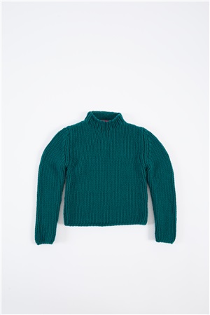 Macropunto mute neck sweater new forest