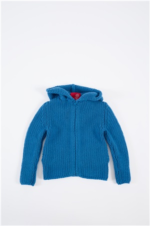 Hooded sweater sky