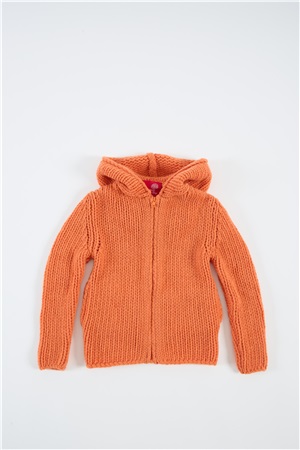 Hooded sweater gerbera