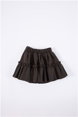 Skirt with ruffle taffarel