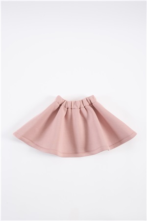 Mini pleated Skirt baby pink color