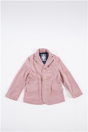 Velvet Jacket baby pink color