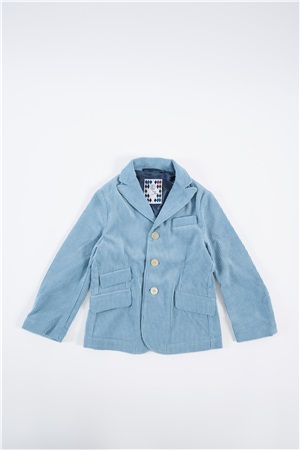Velvet Jacket light blu