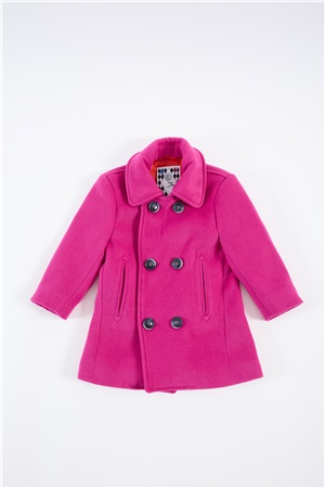 Double Breasted Jacket magenta