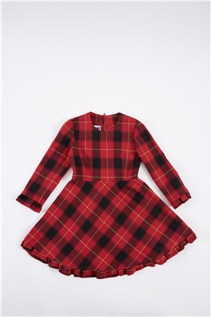 Tartan Dress with zip in the back  