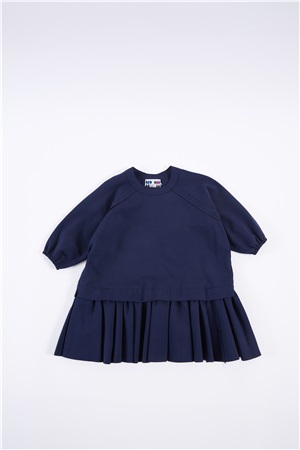 Oversize Dress in dark navy color