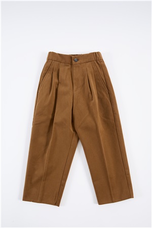 Straight Trousers Brown