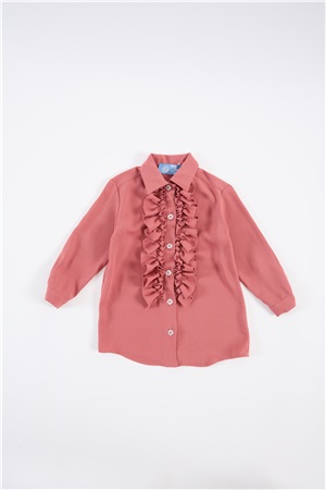 Shirt with rouges antico rosa
