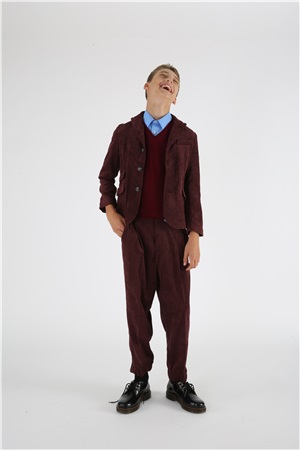 Velvet Jacket aubergine