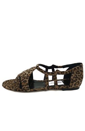 LEOPARD PRINT SANDALS