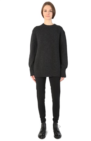 OVERSIZE ROUNDNECK CHARCOAL