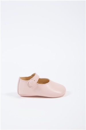 Rose Leather Baby Mary Jane Shoe