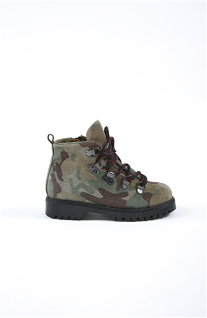 TREKKING ANKLE BOOTS CAMOULFLAGE BOULE DE NEIGE