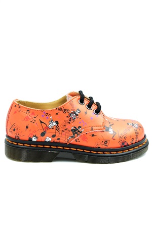 MILITARY SKA LACE UP ORANGE 