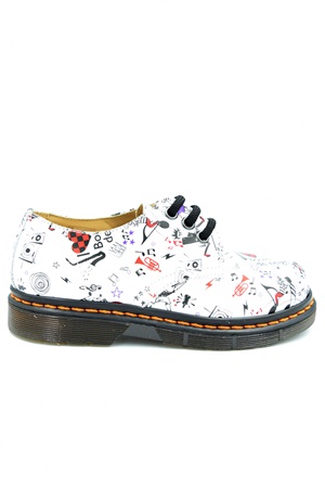 MILITARY SKA LACE UP WHITE
