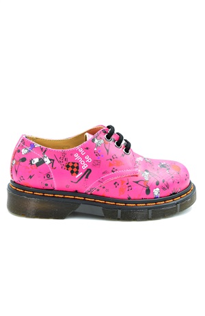 MILITARY SKA LACE UP PINK