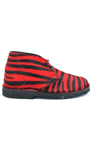 MIKI DESERT ZEBRA SHOES