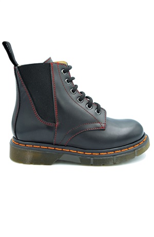 military boots BLACK