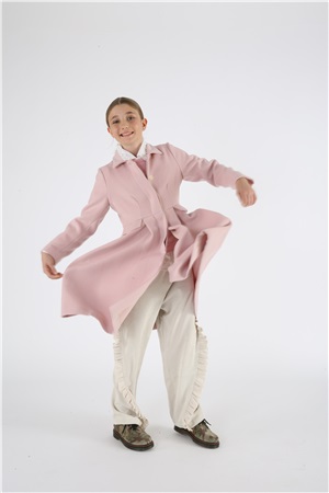 Rendigote Coat  Baby Pink